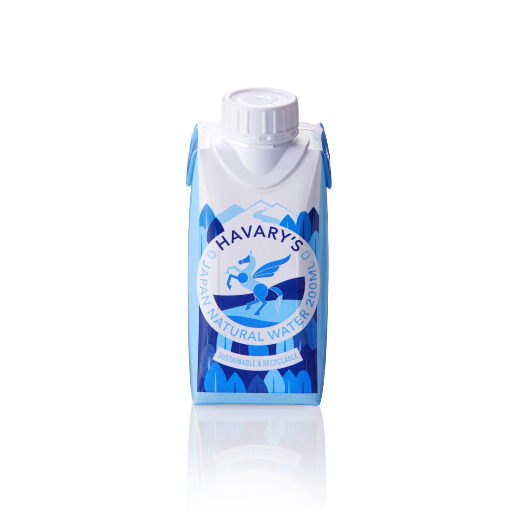 紙パック 水 ミネラルウォーター 200ml ハバリーズ