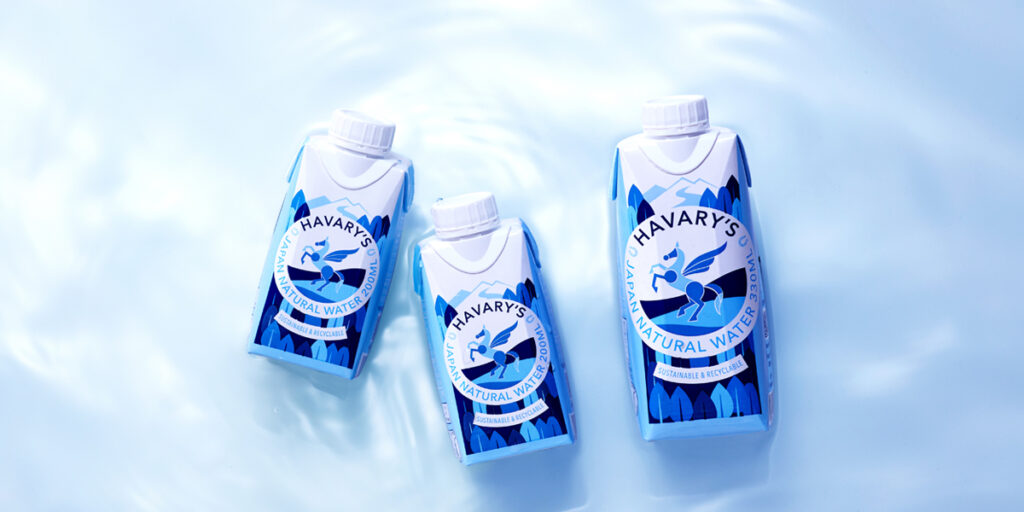ハバリーズ紙パック水