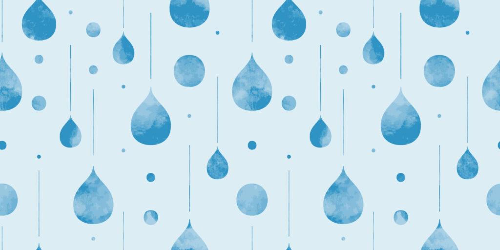 紙パック　水につける