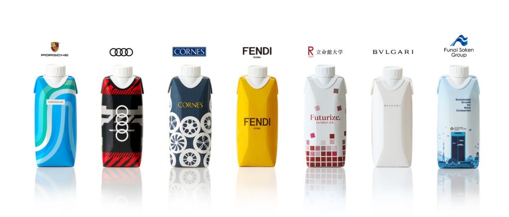 紙パック 水 ミネラルウォーター オリジナルデザイン ハバリーズ