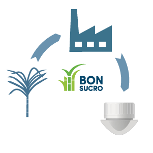 Bonsucro-certified sustainable sugarcane-based materials