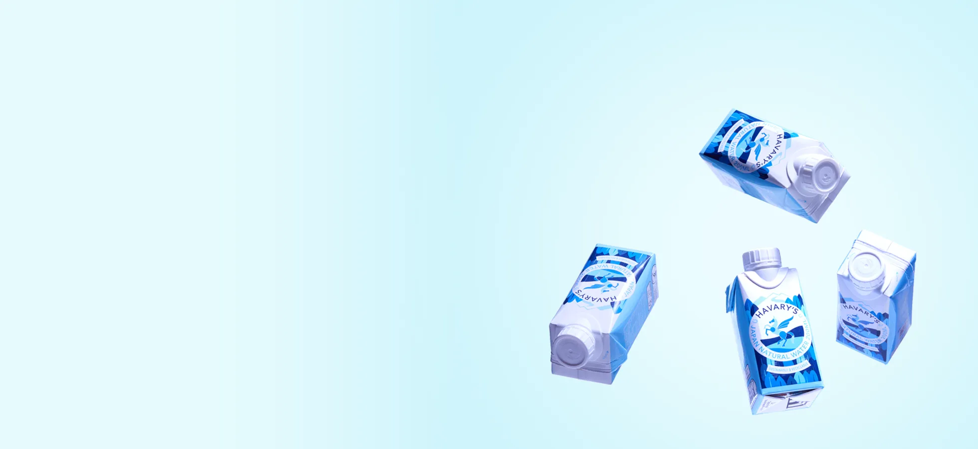 Eco-Conscious Havary's Mineral Water in High-Environmental-Performance Paper Carton