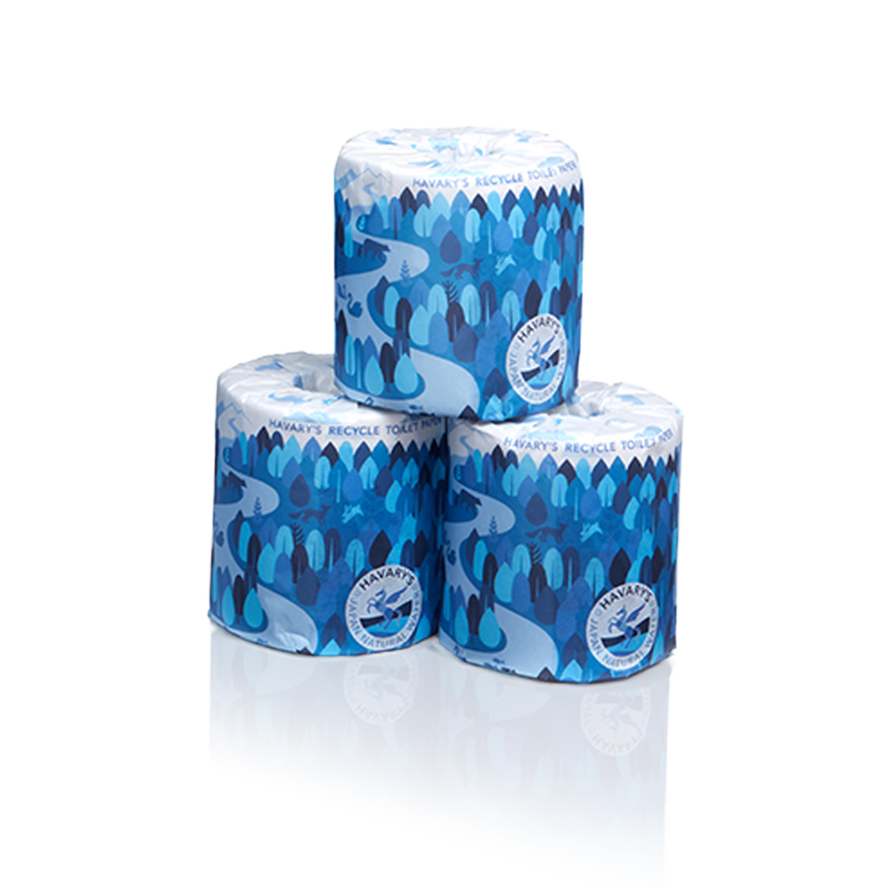 HAVARY’S Recycling Service - 96-Roll Recycled Toilet Paper
