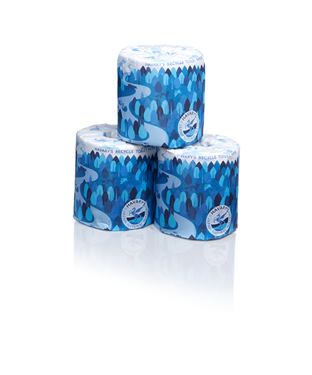 HAVARY’S Recycling Service - 96-Roll Recycled Toilet Paper