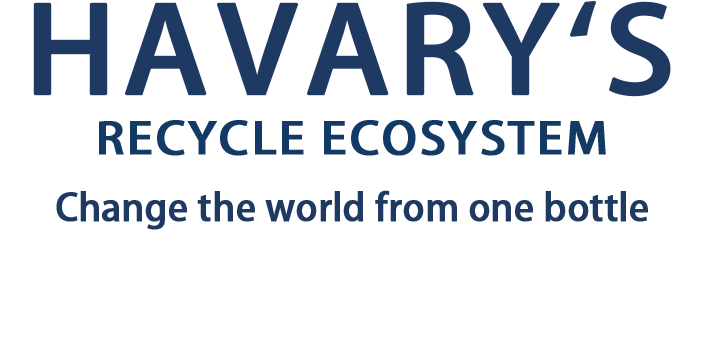 HAVARYʻS RECYCLE SYSTEM｜Recycle from one bottle of water