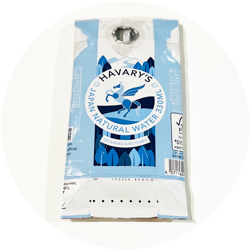 容器は平くする