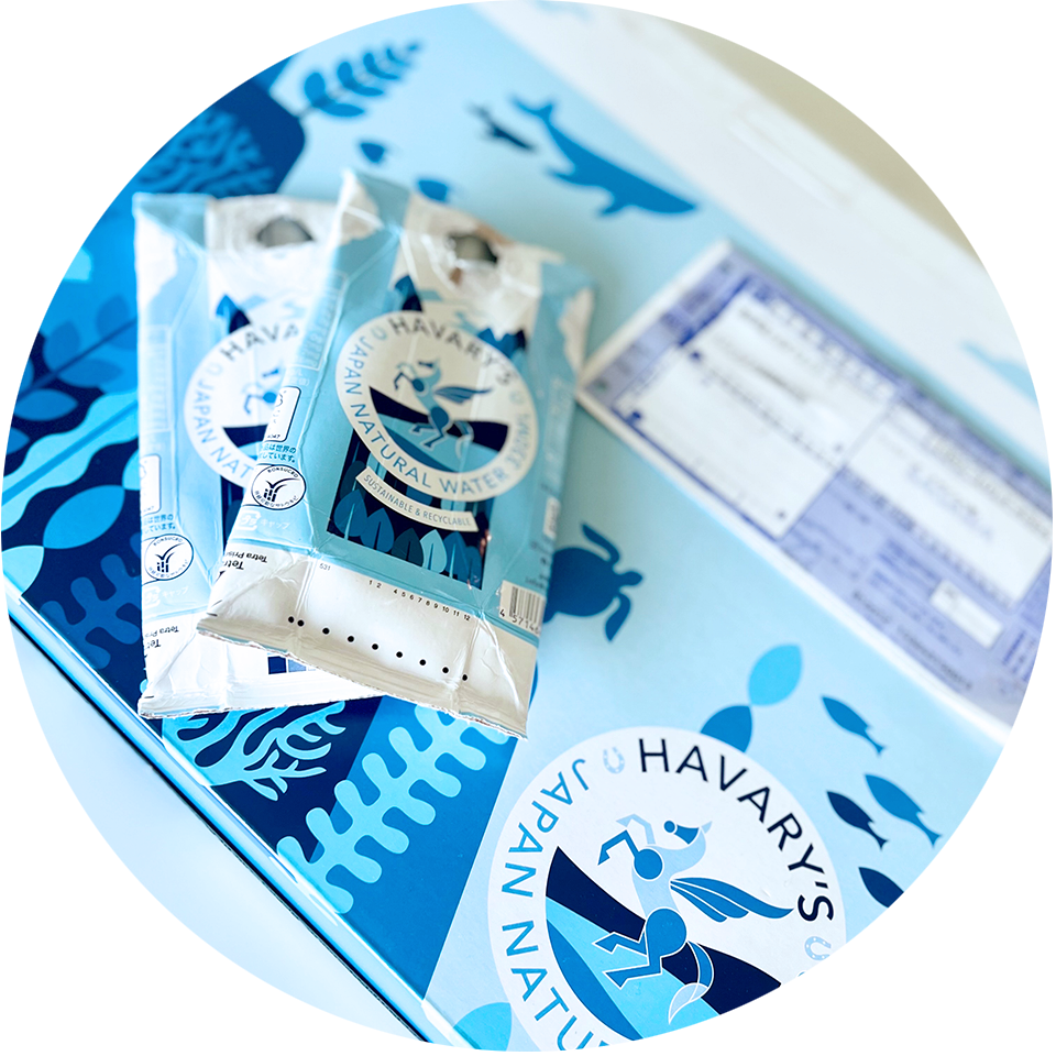 容器は平くする