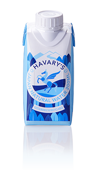 HAVARY’S（ハバリーズ）紙パックミネラルウォーター 200ml